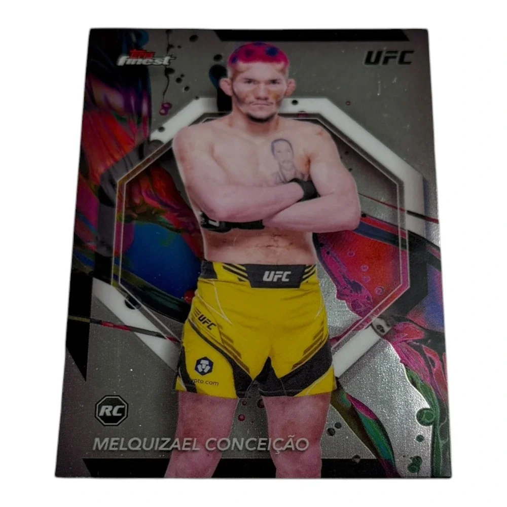 2024 Topps Finest UFC Melquizael Conceicao Rookie Card 34 Common Featherweight